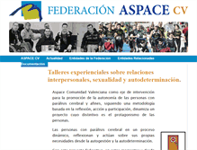 Tablet Screenshot of fedaspacecv.org